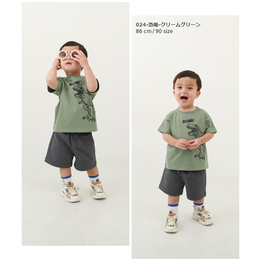 子供服 デビラボ BOXシルエット プリント半袖Tシャツキッズ ベビー 男の子 女の子 トップス 半袖Tシャツ Tシャツ デビロック devirock｜devirockstore｜27