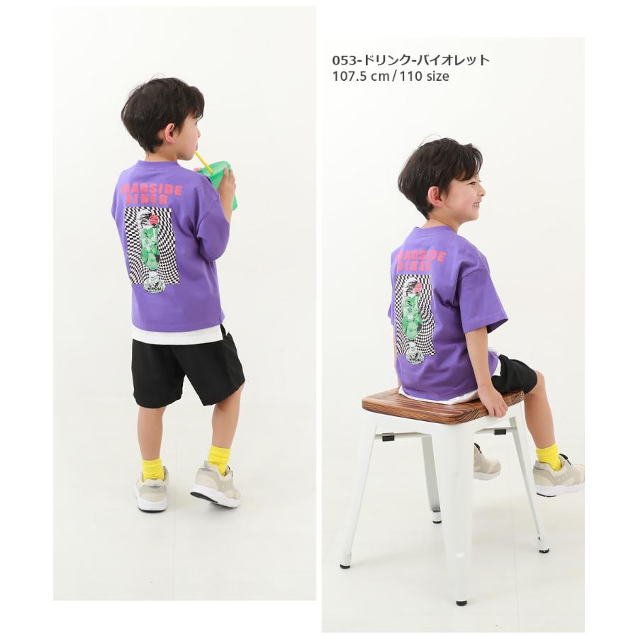 子供服 デビラボ BIGシルエット プリント半袖Tシャツキッズ ベビー 男の子 女の子 トップス 半袖Tシャツ Tシャツ デビロック devirock｜devirockstore｜31