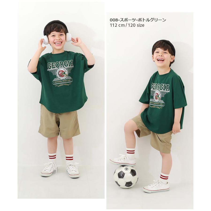 子供服 デビラボ スーパーBIGシルエット プリント半袖Tシャツキッズ 男の子 女の子 トップス 半袖Tシャツ Tシャツ デビロック devirock｜devirockstore｜26