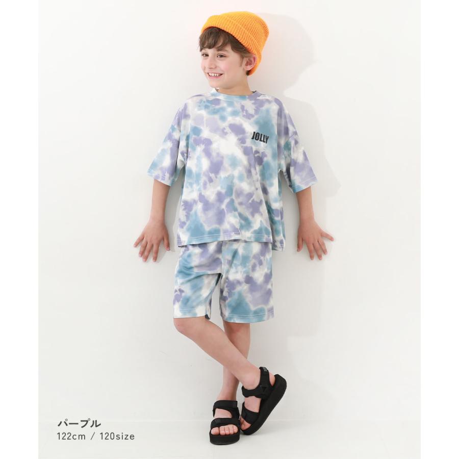 パジャマ 半袖パジャマ ルームウェア 半袖ルームウェア 【ワンマイルにも】速乾 サラっとストレッチ メッシュ タイダイパジャマ | devirock | 11