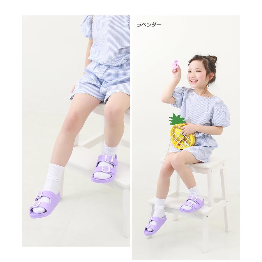 子供服 ツーバンドサンダルキッズ 男の子 女の子 シューズ サンダル 靴 デビロック devirock｜devirockstore｜16