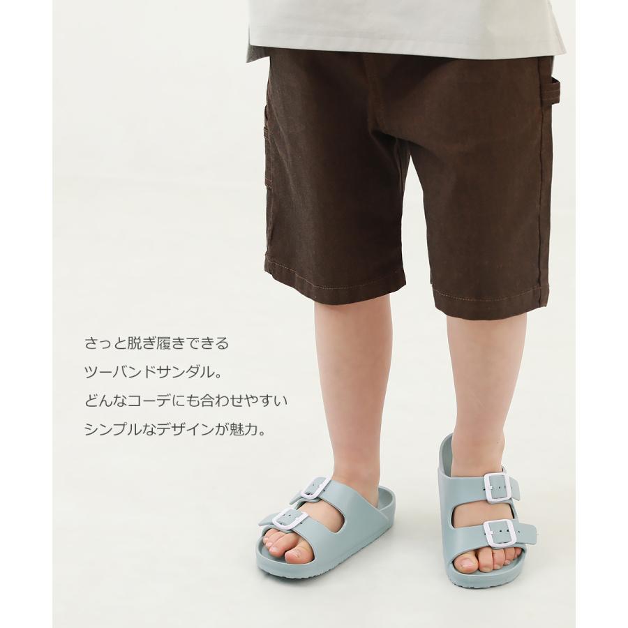 子供服 ツーバンドサンダルキッズ 男の子 女の子 シューズ サンダル 靴 デビロック devirock 25ss_サンダル 25ss_ガールズトレンド | devirock | 08