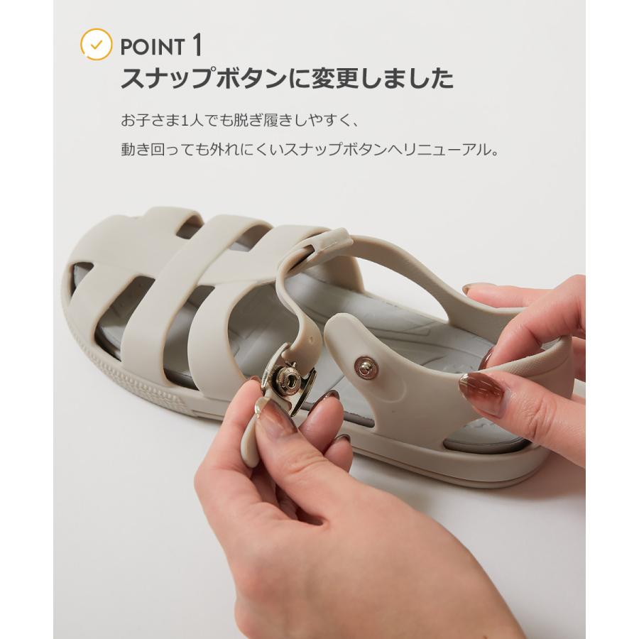 子供服 耐水 グルカサンダル(クッションインソール付き)キッズ 男の子 女の子 シューズ サンダル 靴 デビロック devirock 25ss_サンダル 25ss_ガールズトレンド | devirock | 06