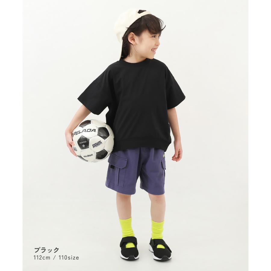 devirock（デビロック） Tシャツ トップス 防汚 無地バルーン半袖T