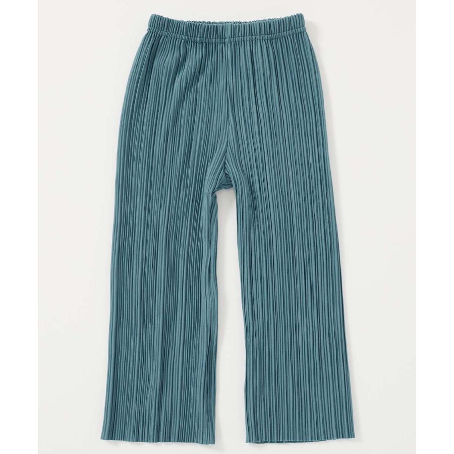 ロングパンツ 長ズボン ボトムス セルフカット プリーツ ワイドパンツ キッズ 子供服 女の子  デビロック devirock | devirock | 14