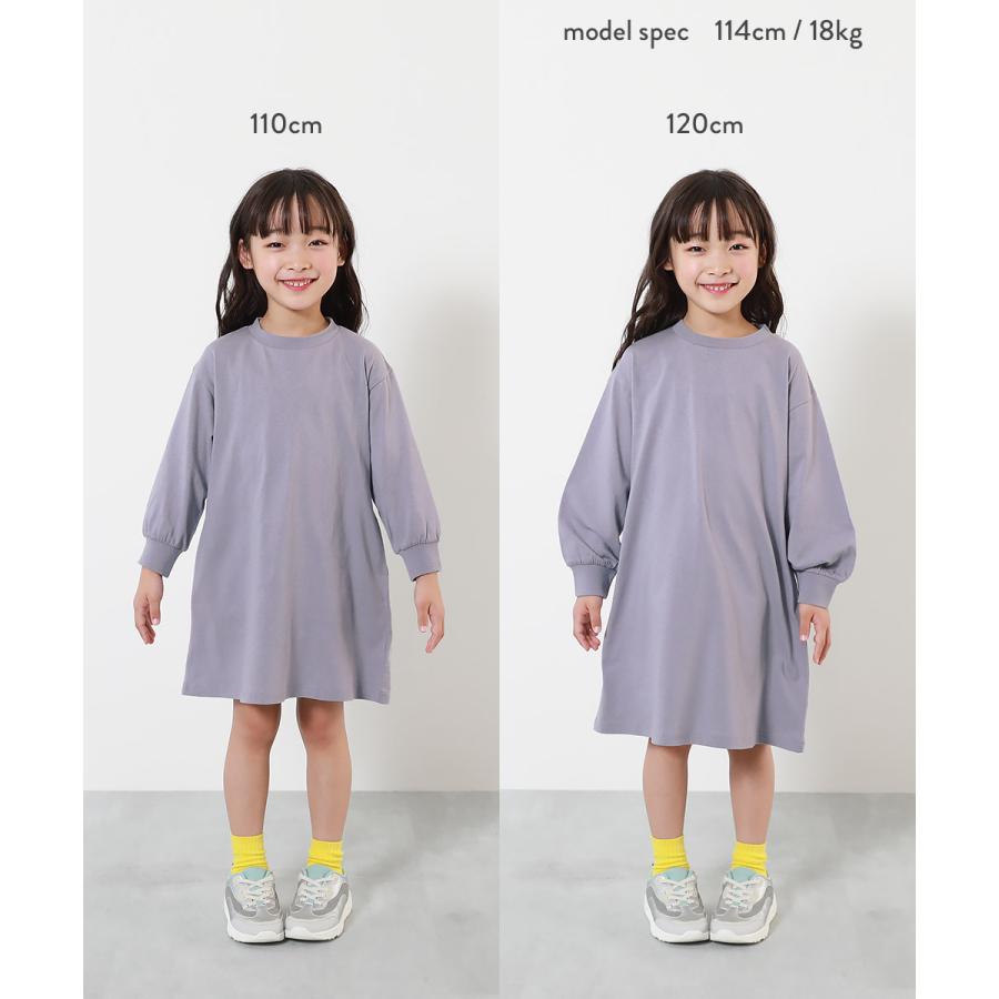 devirock（デビロック） ワンピース キッズ 長袖 子供服 女の子 綿100
