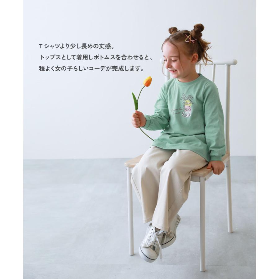 devirock（デビロック） ロンT トップス 綿100％ デビラボ プリント