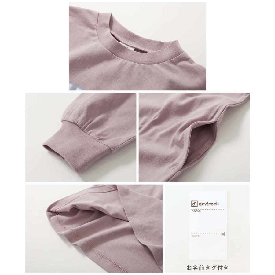 長袖ワンピース ワンピース 綿100％ デビラボ プリント 長袖ワンピース キッズ 子供服 女の子  デビロック devirock | devirock | 22