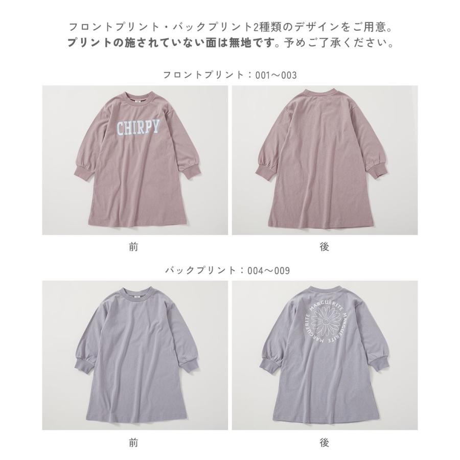 長袖ワンピース ワンピース 綿100％ デビラボ プリント 長袖ワンピース キッズ 子供服 女の子  デビロック devirock | devirock | 12