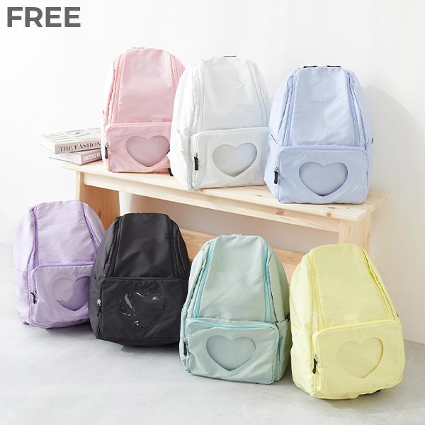 リュックサック バッグ ミラー＆クリアポケット ガールズリュック キッズ 子供服 女の子  デビロック devirock 26ss_girls | devirock