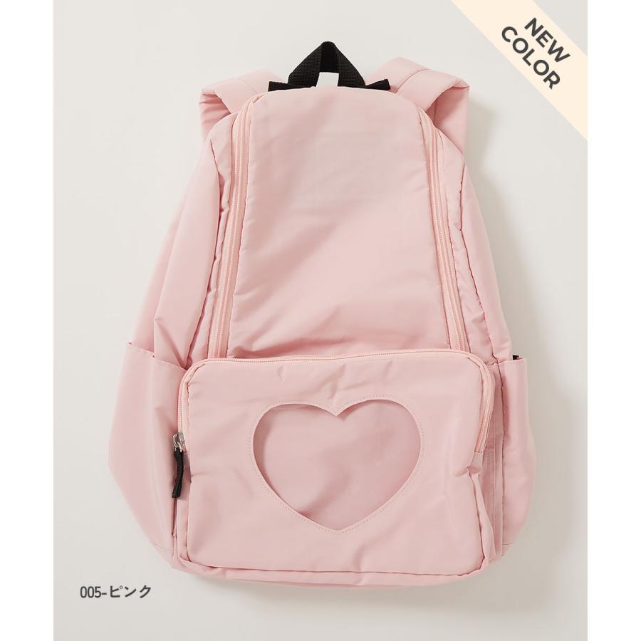 リュックサック バッグ ミラー＆クリアポケット ガールズリュック キッズ 子供服 女の子  デビロック devirock 26ss_girls | devirock | 15
