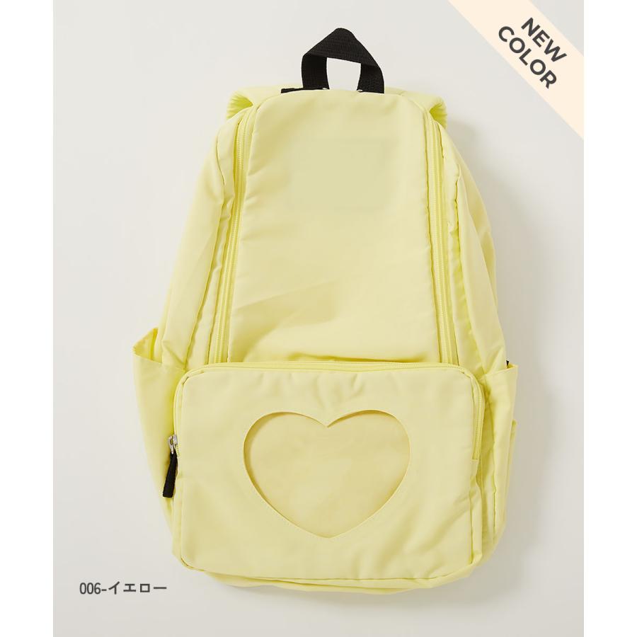 リュックサック バッグ ミラー＆クリアポケット ガールズリュック キッズ 子供服 女の子  デビロック devirock 26ss_girls | devirock | 16