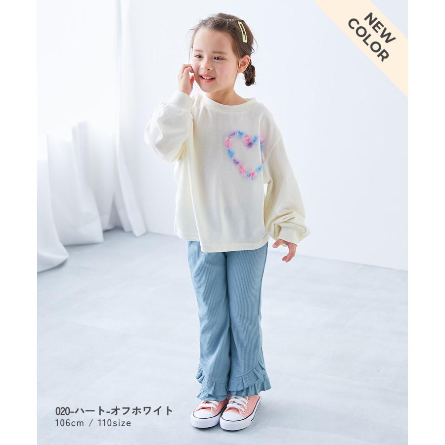 ロンT トップス えらべるチュールモチーフ 長袖Tシャツ キッズ 子供服 女の子 デビロック devirock 26ss_girls | devirock | 18