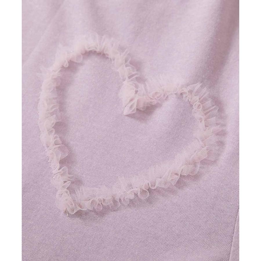 ロンT トップス えらべるチュールモチーフ 長袖Tシャツ キッズ 子供服 女の子 デビロック devirock 26ss_girls | devirock | 23