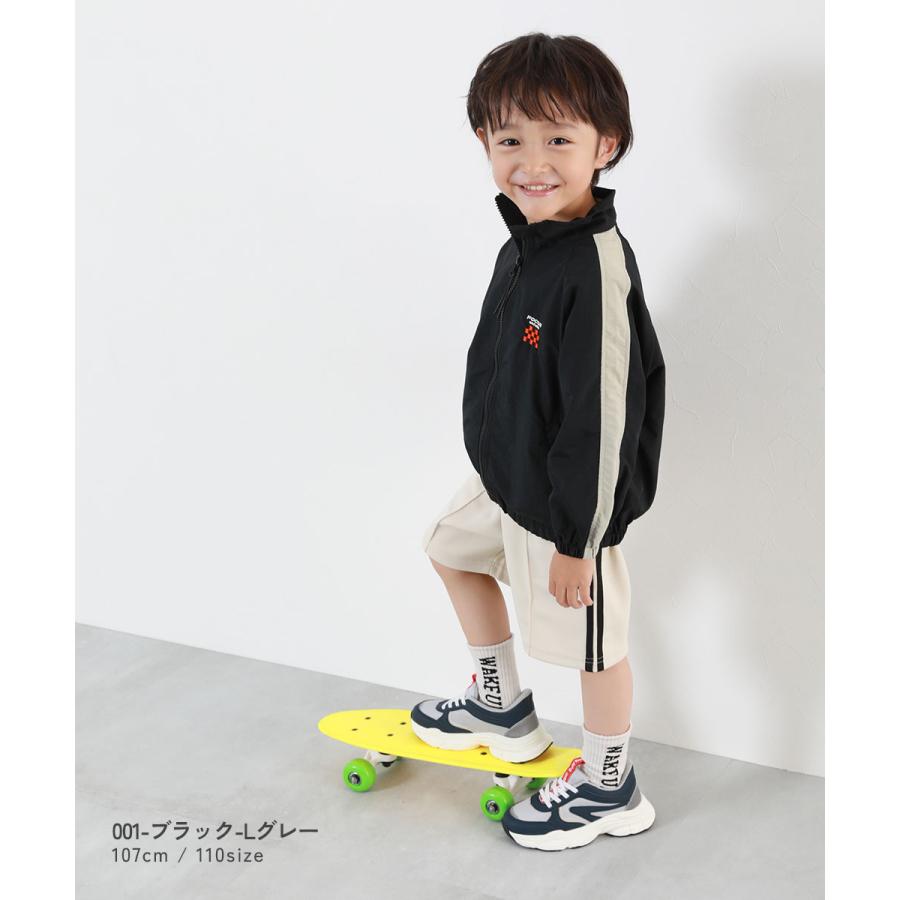 アウター ジャケット  水はじく ナイロン ライントラックジャケット キッズ 子供服 男の子 女の子  デビロック devirock 25aw_louter | devirock | 08