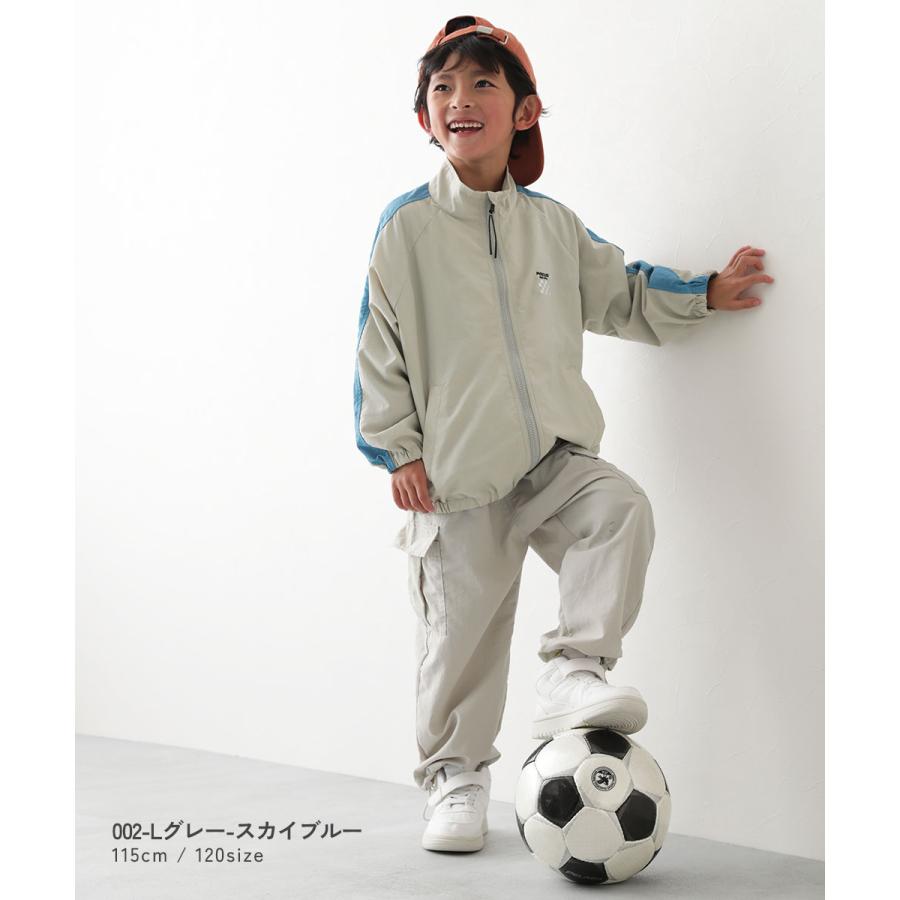アウター ジャケット  水はじく ナイロン ライントラックジャケット キッズ 子供服 男の子 女の子  デビロック devirock 25aw_louter | devirock | 09