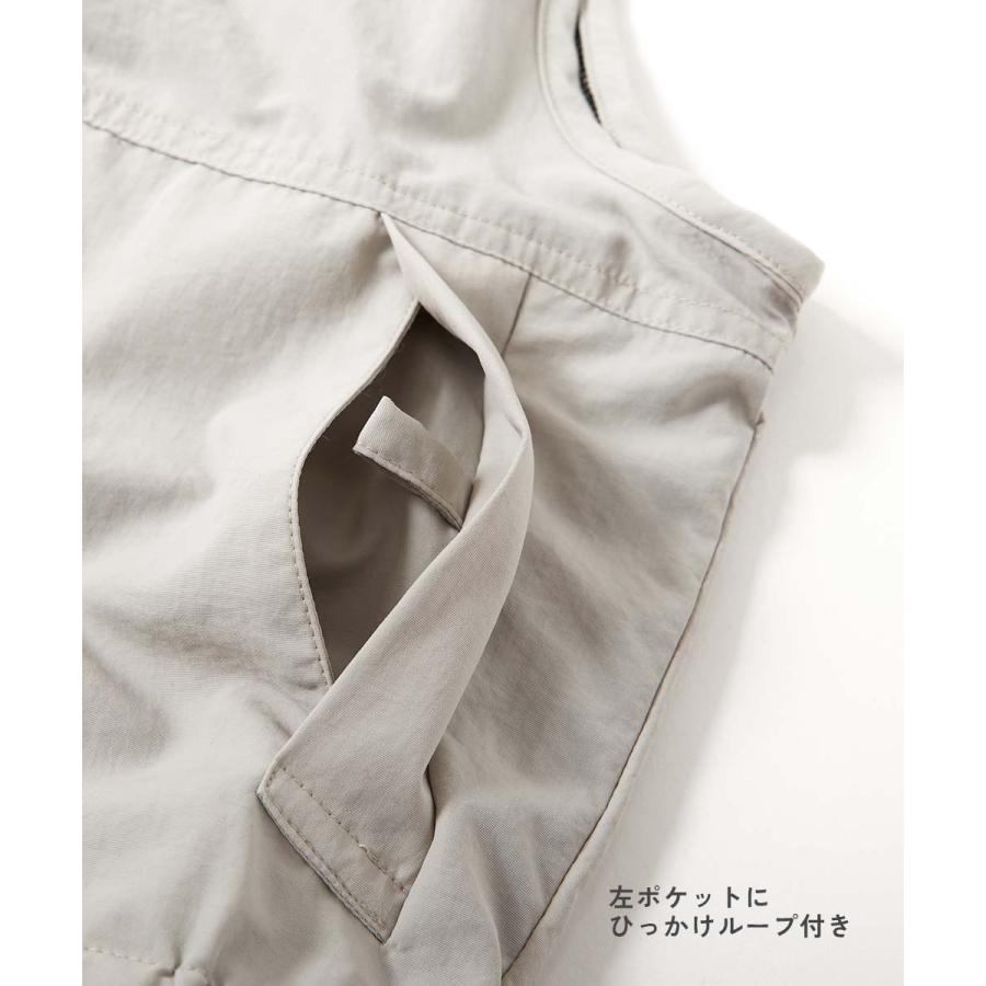 アウター ジャケット  水はじく ナイロン ポケッタブルベスト キッズ 子供服 男の子 女の子  デビロック devirock | devirock | 16