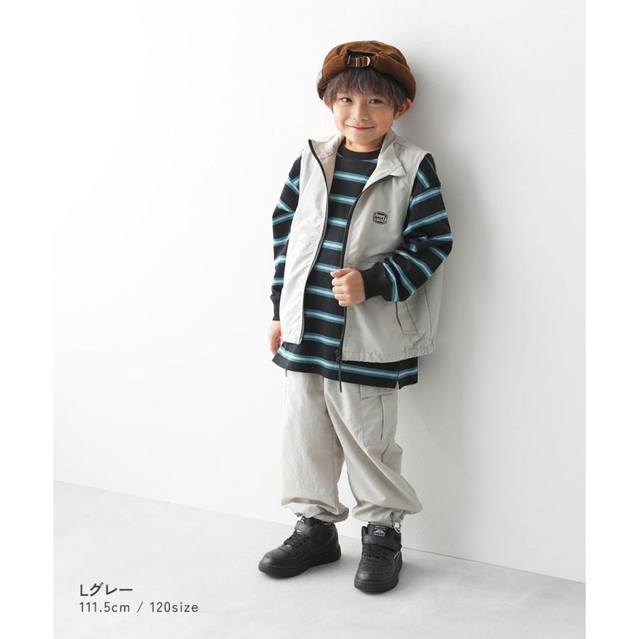 アウター ジャケット  水はじく ナイロン ポケッタブルベスト キッズ 子供服 男の子 女の子  デビロック devirock | devirock | 09