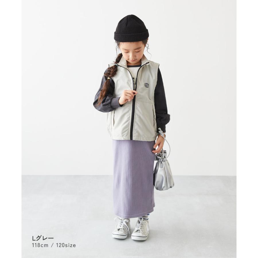アウター ジャケット  水はじく ナイロン ポケッタブルベスト キッズ 子供服 男の子 女の子  デビロック devirock | devirock | 10