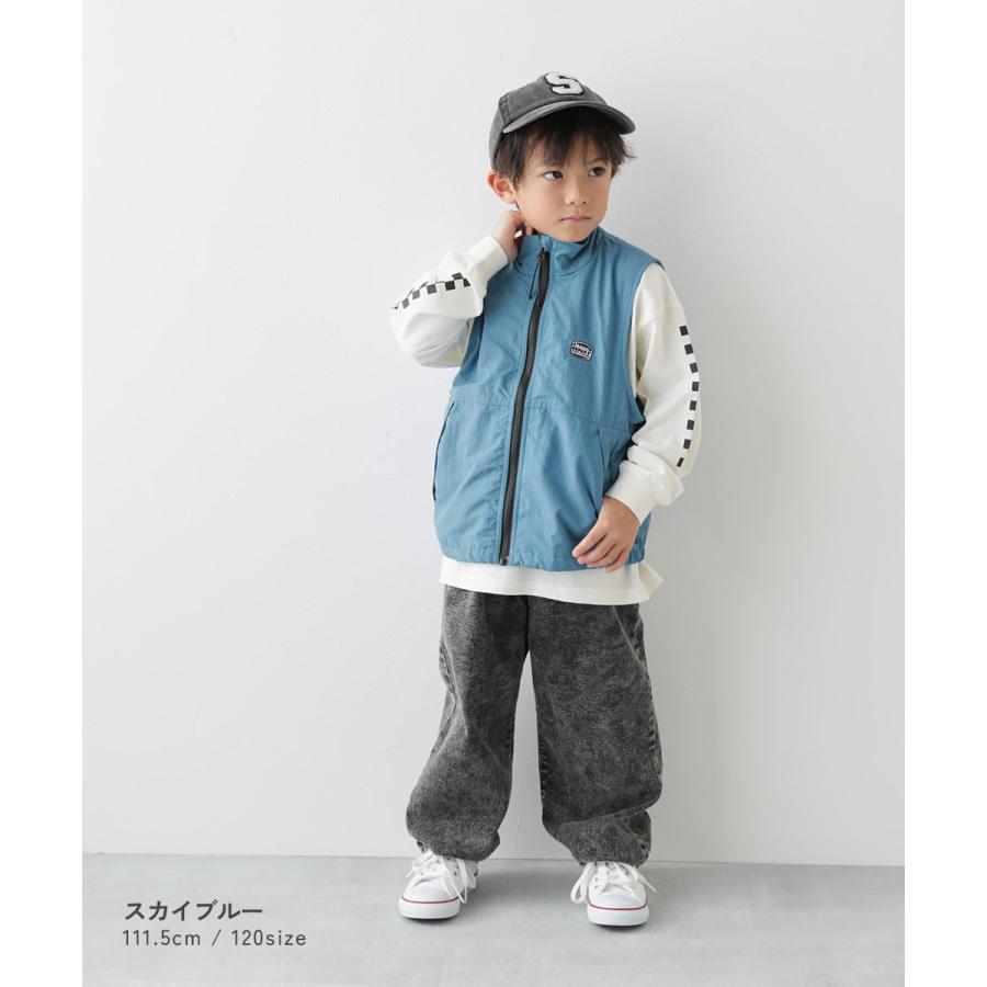 アウター ジャケット  水はじく ナイロン ポケッタブルベスト キッズ 子供服 男の子 女の子  デビロック devirock | devirock | 11