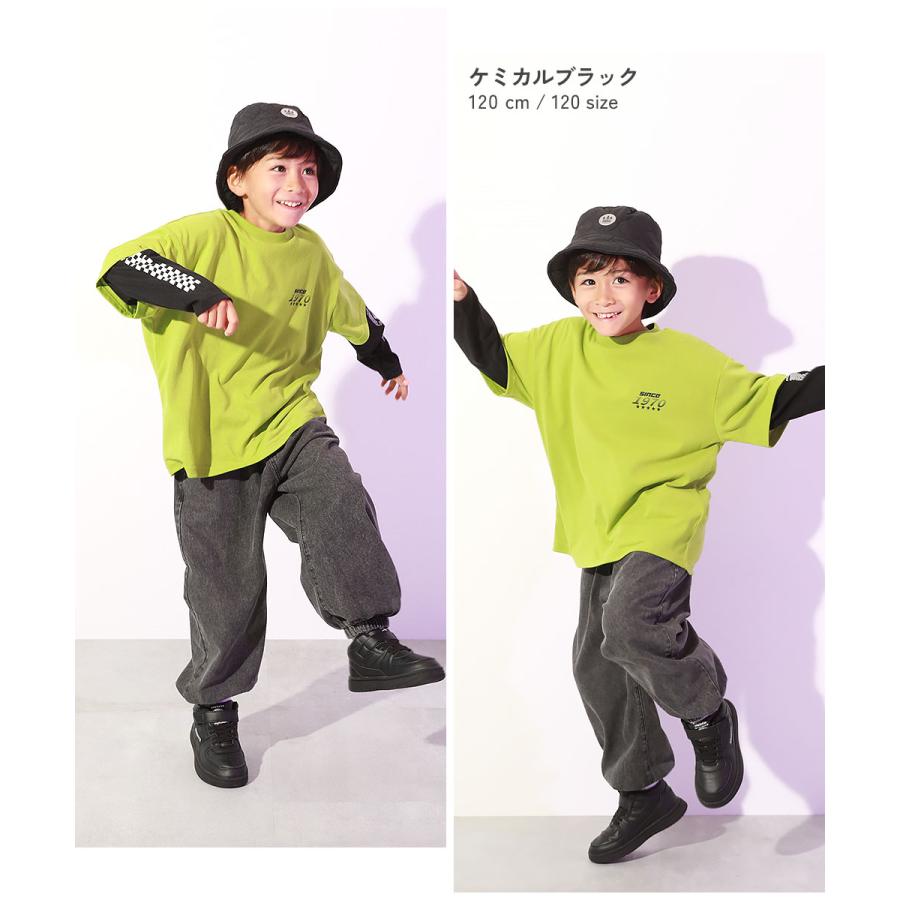 devirock（デビロック） ダンス キッズ デニム ライトオンス ジョガー