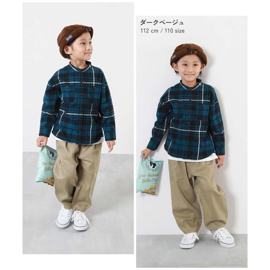 devirock 子供服 ストレッチツイル ルーズタックパンツキッズ devirock 子供服 ストレッチツイル ルーズタックパンツキッズ