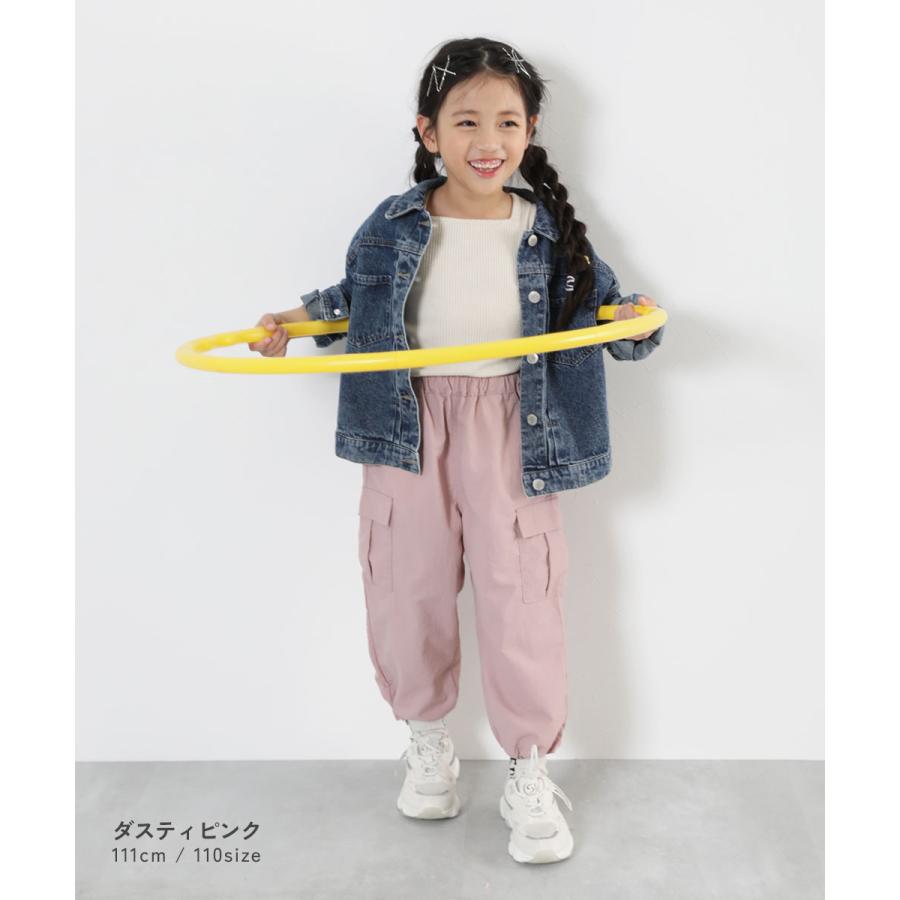 カーゴパンツ ロングパンツ 長ズボン ボトムス 水はじく ドローコード カーゴパンツ キッズ 子供服 男の子 女の子 デビロック devirock | devirock | 14
