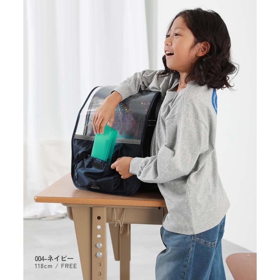 収納できるマチポケット付き 撥水 透明ランドセルカバー キッズ 子供服 男の子 女の子  デビロック devirock | devirock | 11