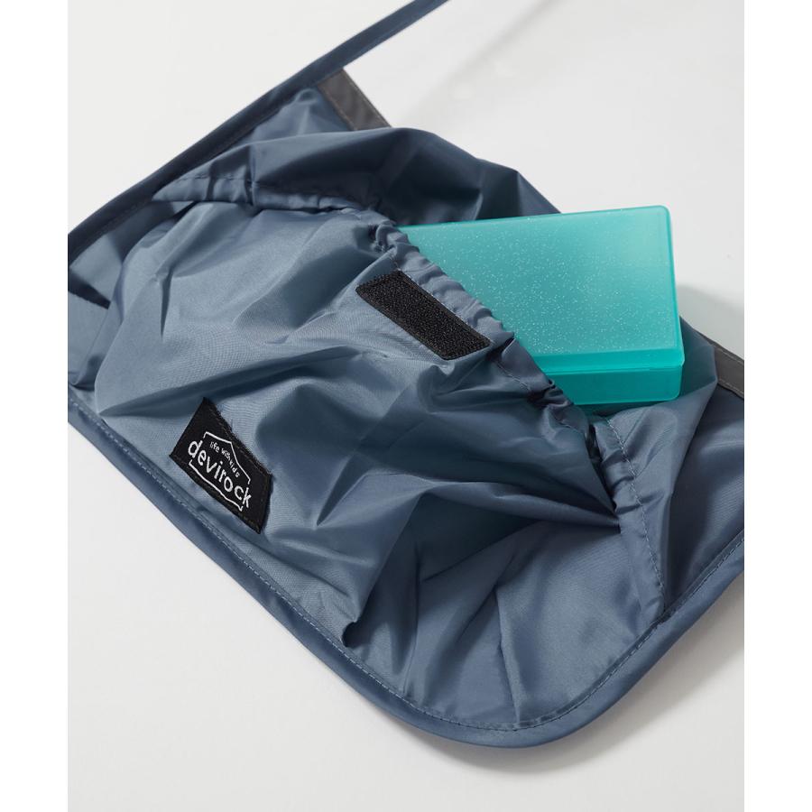 収納できるマチポケット付き 撥水 透明ランドセルカバー キッズ 子供服 男の子 女の子  デビロック devirock | devirock | 15