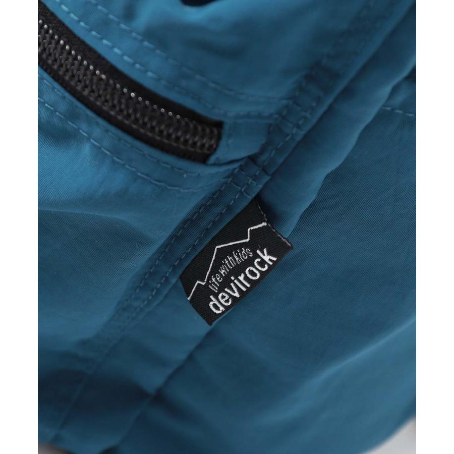 リュックサック バッグ 大人も持てる お弁当固定プレート付き 配色リュックサック(18L) キッズ 子供服 男の子 女の子  デビロック devirock | devirock | 17