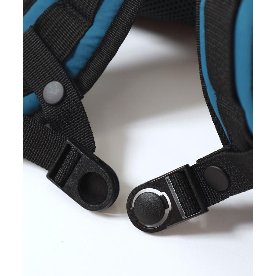 リュックサック バッグ 大人も持てる お弁当固定プレート付き 配色リュックサック(18L) キッズ 子供服 男の子 女の子  デビロック devirock | devirock | 19