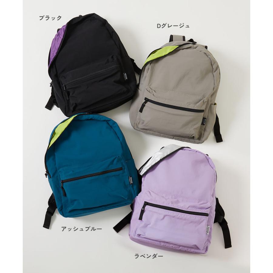 リュックサック バッグ 大人も持てる お弁当固定プレート付き 配色リュックサック(18L) キッズ 子供服 男の子 女の子  デビロック devirock | devirock | 05