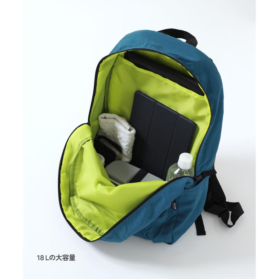 リュックサック バッグ 大人も持てる お弁当固定プレート付き 配色リュックサック(18L) キッズ 子供服 男の子 女の子  デビロック devirock | devirock | 13