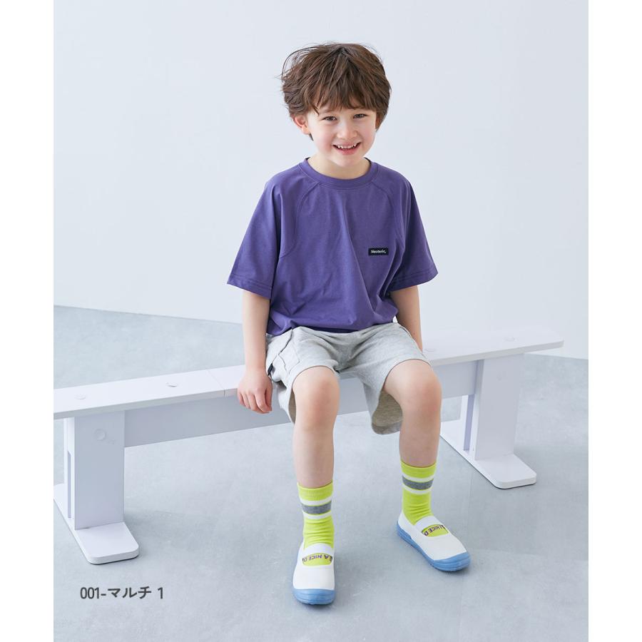 靴下 3足セット メッシュ切り替え デザインソックス キッズ 子供服 男の子 女の子  デビロック devirock 涼しい 蒸れにくい 薄手 通気性 | devirock | 09