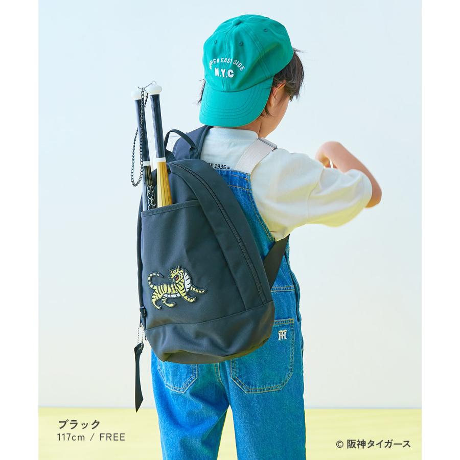 ショルダーバッグ バッグ 【阪神タイガースコラボ】 応援バットがすっぽり 親子で使える ボディバッグ キッズ 子供服 男の子 女の子  デビロック devirock | devirock | 05