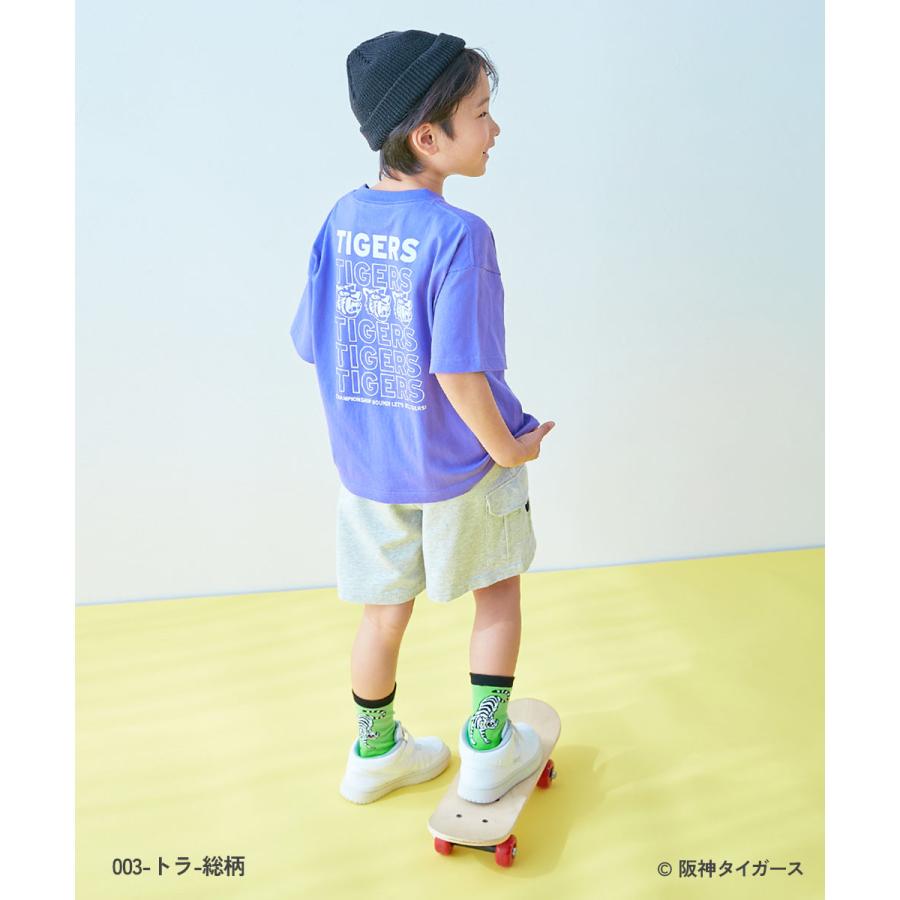 靴下 【阪神タイガースコラボ】2Pソックス キッズ 子供服 男の子 女の子  デビロック devirock | devirock | 11