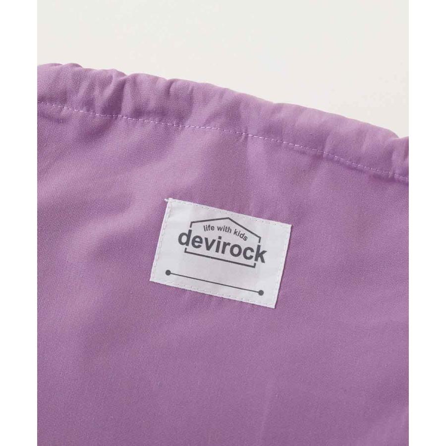 スクールバッグ 巾着 入園 入学 通園 通学 小学校 2枚セット 速乾 シワになりにくい バケット型巾着 小サイズ 子供服 男の子 女の子  デビロック devirock | devirock | 18