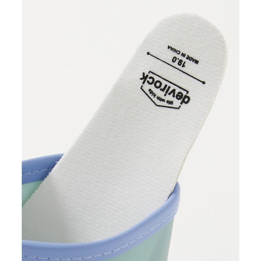 レインブーツ 雨具 シューズ 靴 下駄箱に入る 軽量レインブーツ キッズ 子供服 男の子 女の子  デビロック devirock | devirock | 10