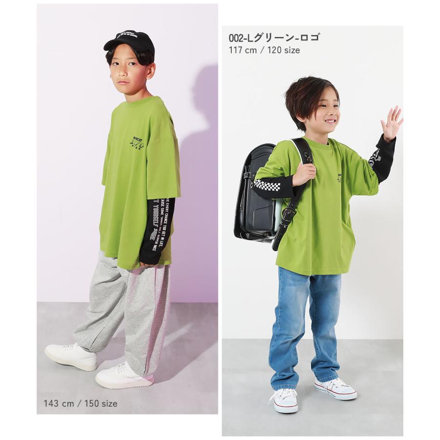 devirock（デビロック） ダンス キッズ 長袖tシャツ 別々でも使える