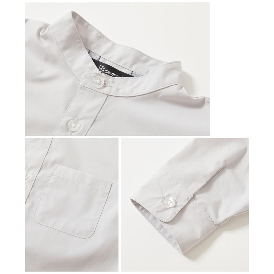 devirock（デビロック） シャツ ブラウス 前開き トップス えらべる