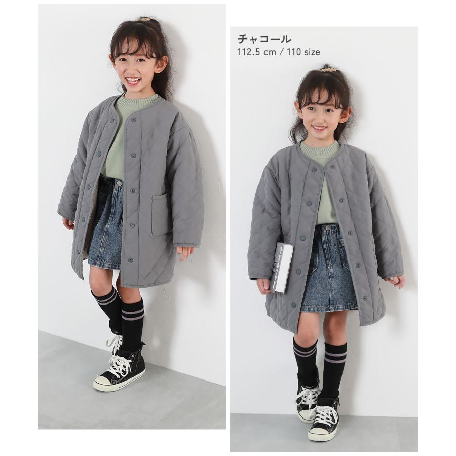 devirock（デビロック） ノーカラーコート アウター ジャケット 洗える