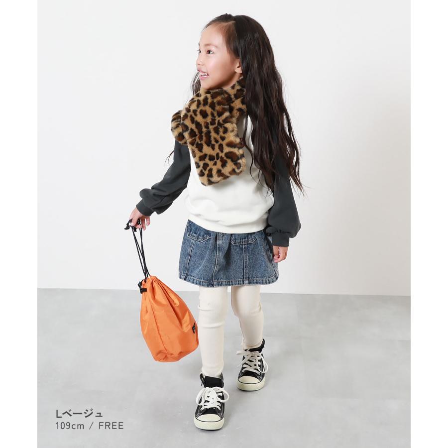 マフラー スヌード 防寒 ふわふわ フェイクファー ティペット キッズ 子供服 女の子  デビロック devirock 25aw_防寒グッズ | devirock | 08