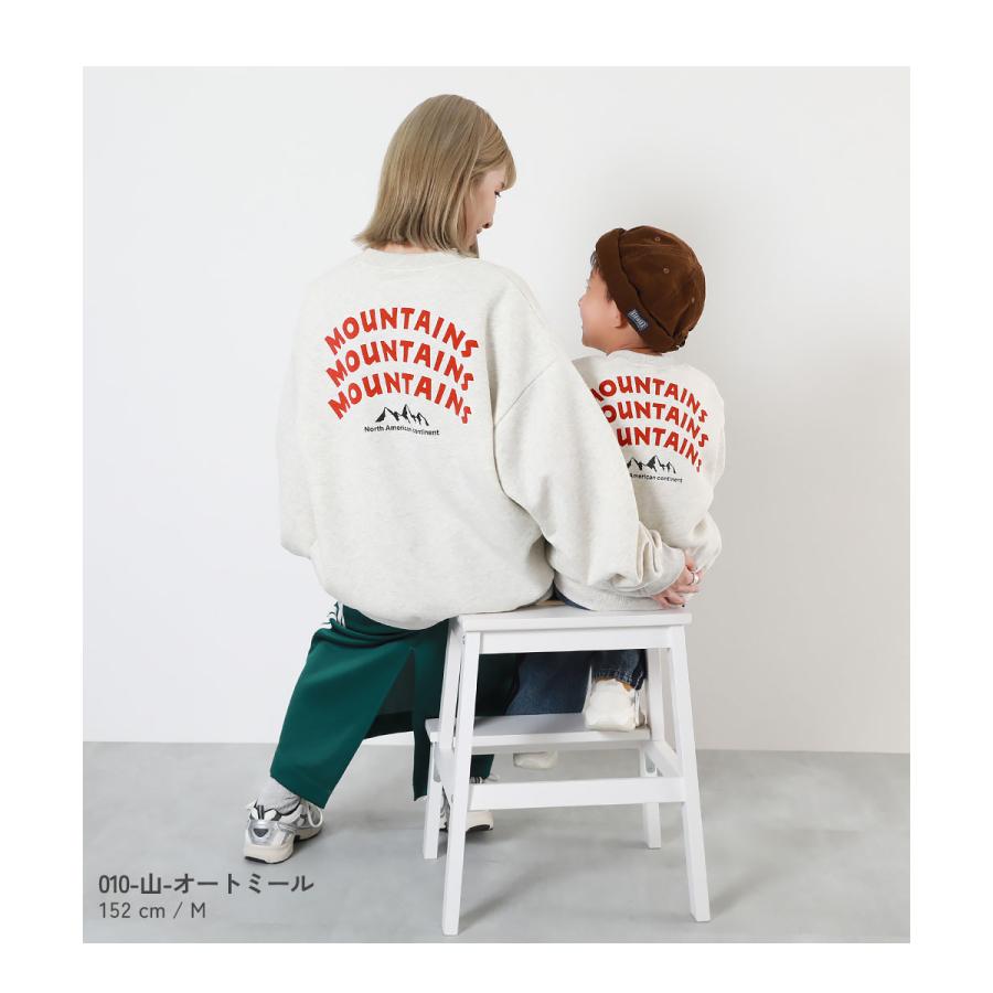 子供服 大人 デビラボ プリント 裏起毛トレーナーキッズ 男の子 女の子 トップス パーカー トレーナー デビロック devirock | devirock | 22