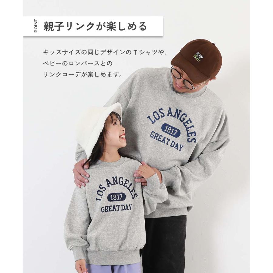 子供服 大人 デビラボ プリント 裏起毛トレーナーキッズ 男の子 女の子 トップス パーカー トレーナー デビロック devirock | devirock | 16
