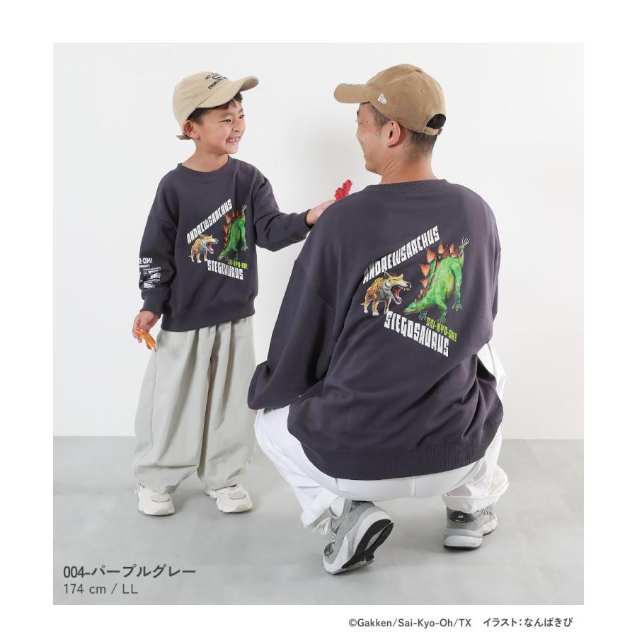 最強王図鑑 トレーナー コラボ 大人 子供服 男の子 女の子 トップス パーカー デビロック devirock | devirock | 16