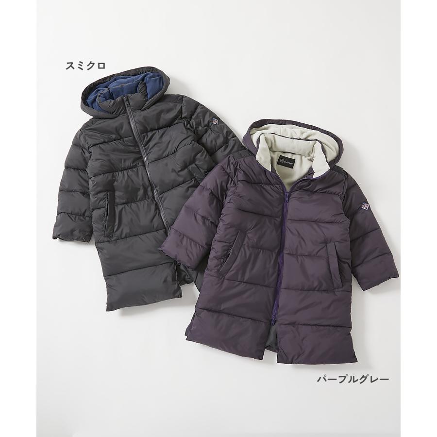 ロングコート ダウンジャケット キッズ 洗える ファイバーダウン 防風 子供服 男の子 女の子 アウター コート デビロック devirock | devirock | 03