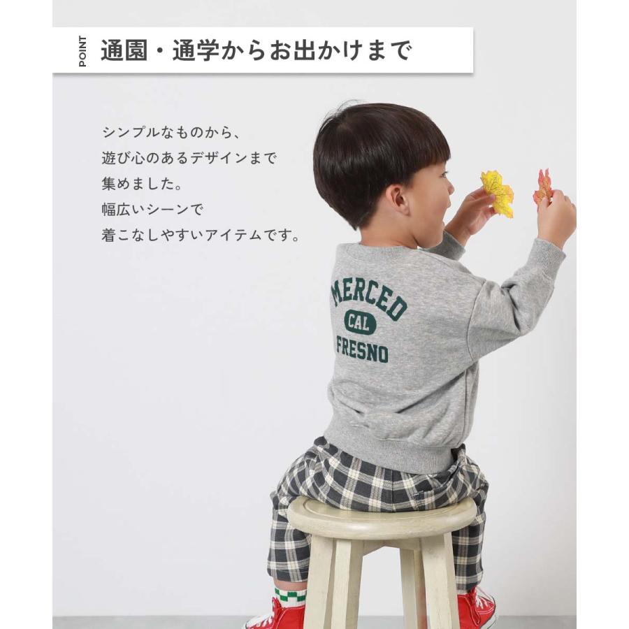 devirock トレーナー キッズ スウェット デビラボ BOXシルエット 