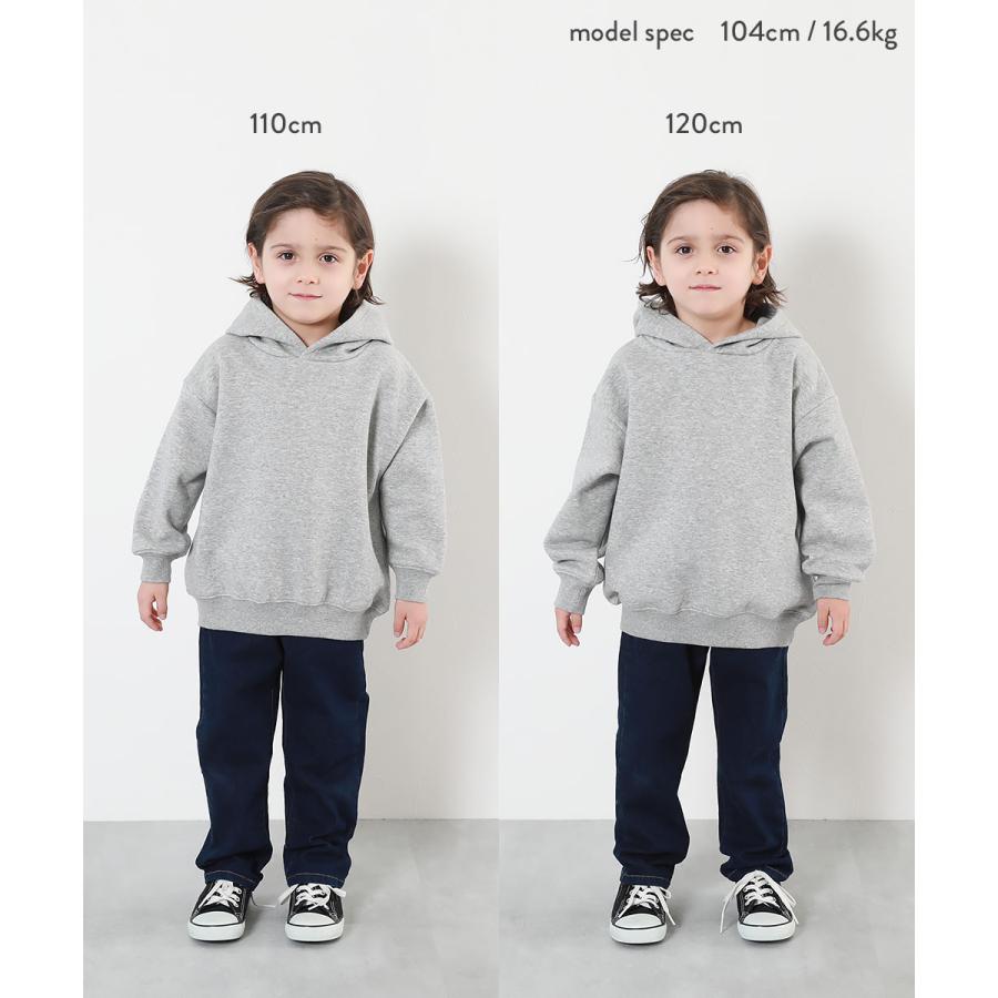 devirock（デビロック） 裏起毛 パーカー キッズ プルパーカー 子供服