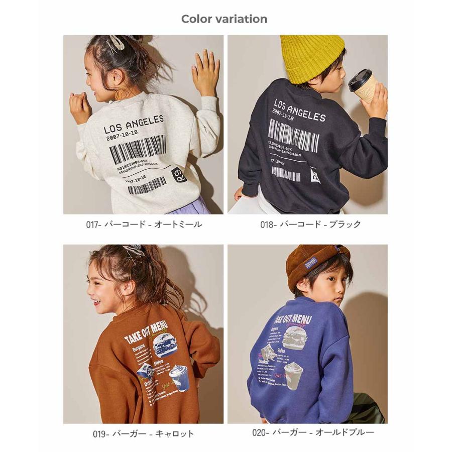 devirock（デビロック） トレーナー トップス デビラボ プリント 裏