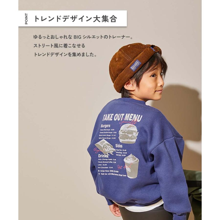 devirock（デビロック） トレーナー トップス デビラボ プリント 裏